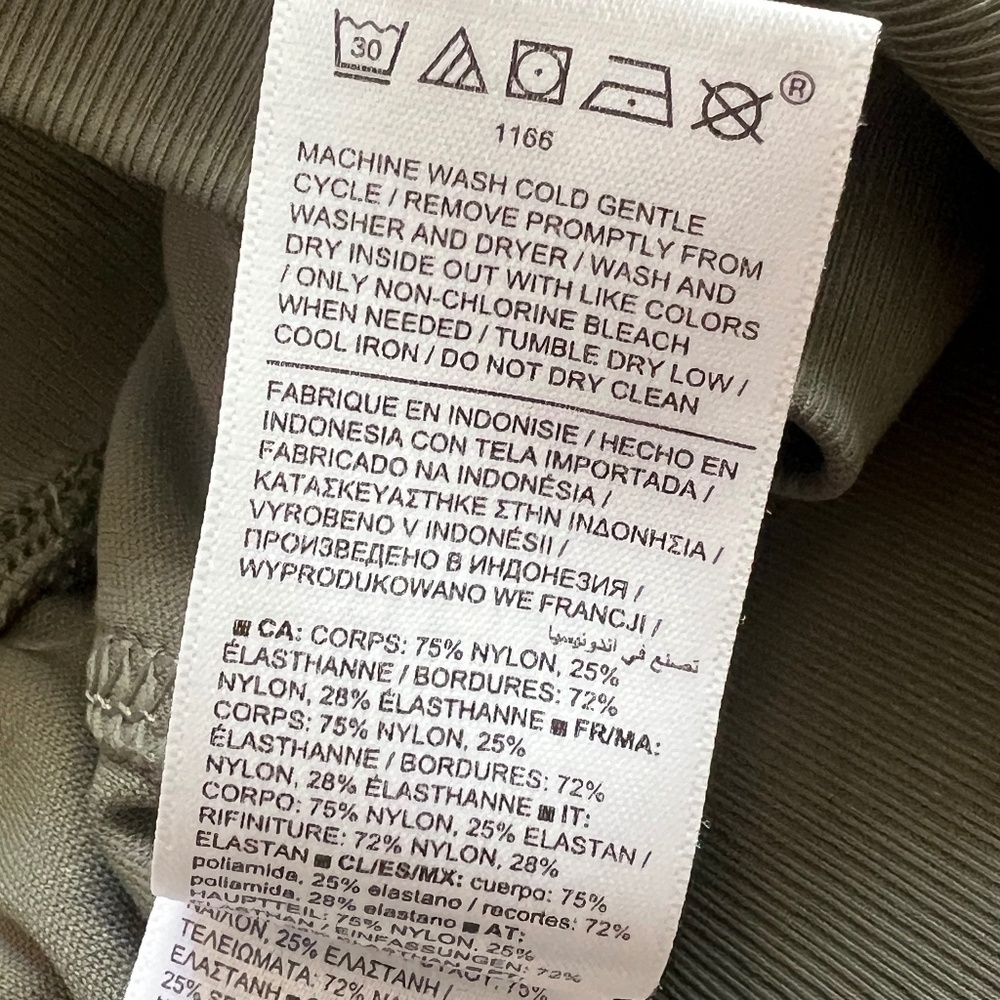 Athleta Venice High Rise Athleisure Cargo Jogger Moss Green Size Large - Picture 8 of 9